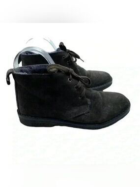 Vince Candice capsule wardrobe shearling suede Desert chukka ankle boots 5.5